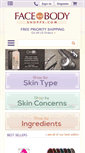 Mobile Screenshot of faceandbodyshoppe.com